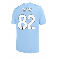 Manchester City Rico Lewis #82 Replica Home Shirt 2023-24 Short Sleeve